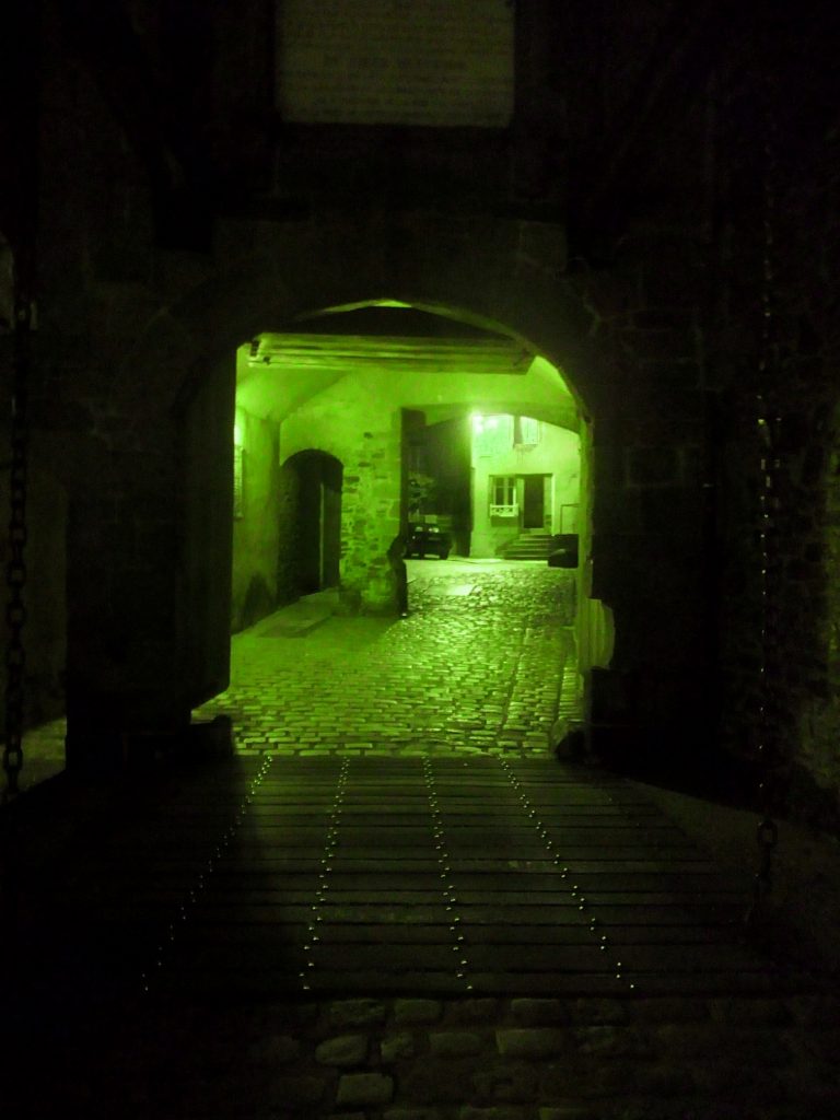 Global Greening in Old Town, Granville, France