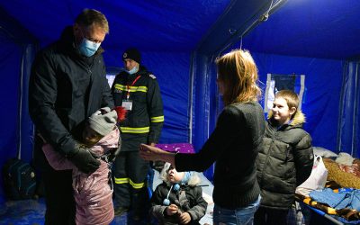 Siret reaches out to Ukrainian refugees